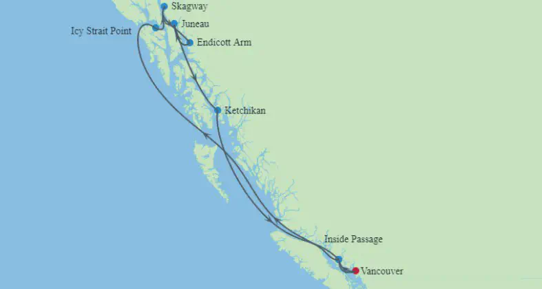 Celebrity Solstice Alaska 2026 - Glacier Dawes