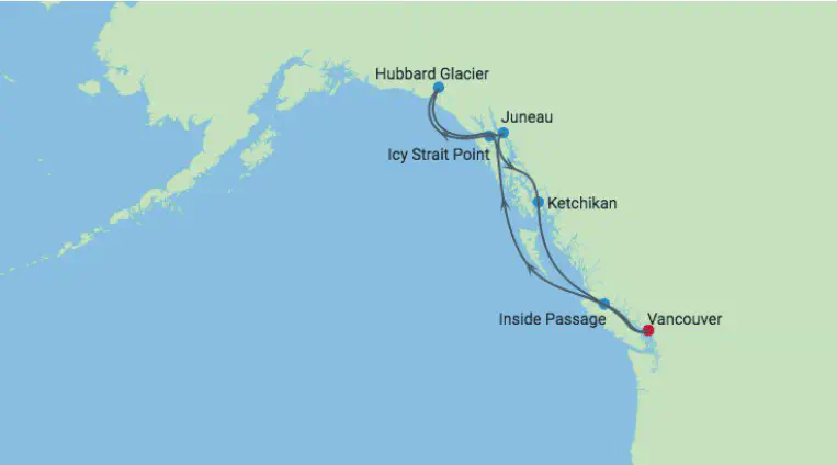 Celebrity Solstice Alaska 2026 - Glacier Hubbard