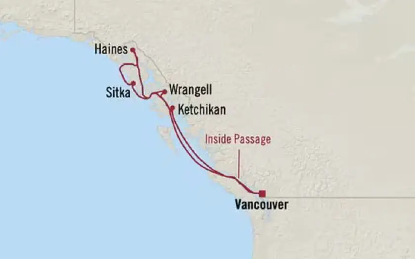 Croisière 7 nuits de Oceania Alaska 2026