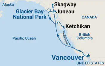 Croisière 7 nuits de Princess Alaska 2026