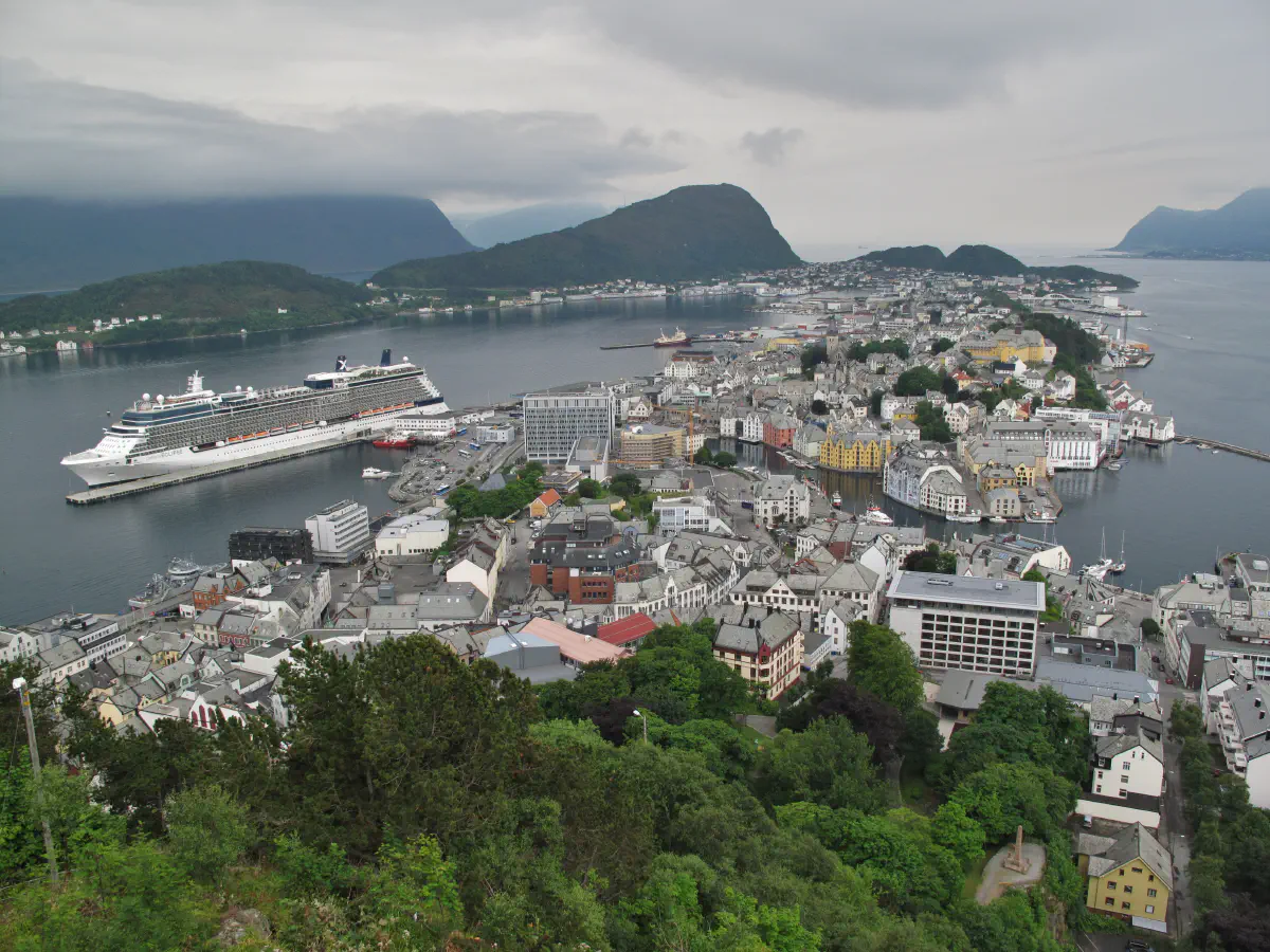 Croisières Fjords de Norvège - Alesund, &copy; Sébastien Boulanger