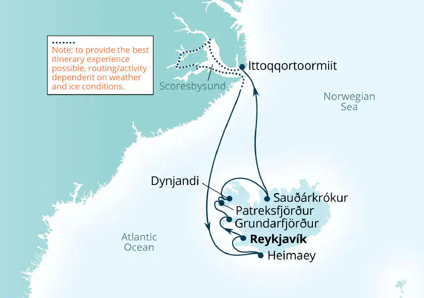 Croisières Islande Seabourn