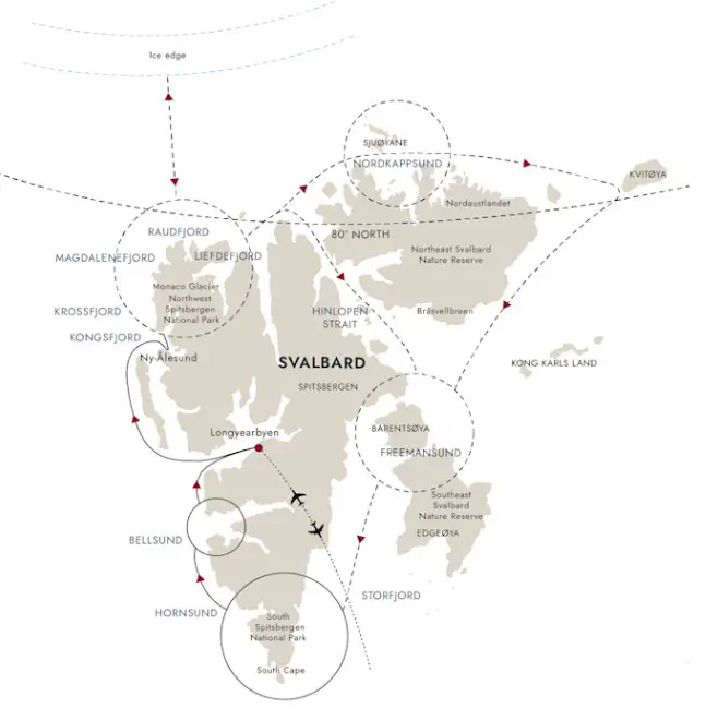 Croisière Svalbard 2026 HX Expeditions