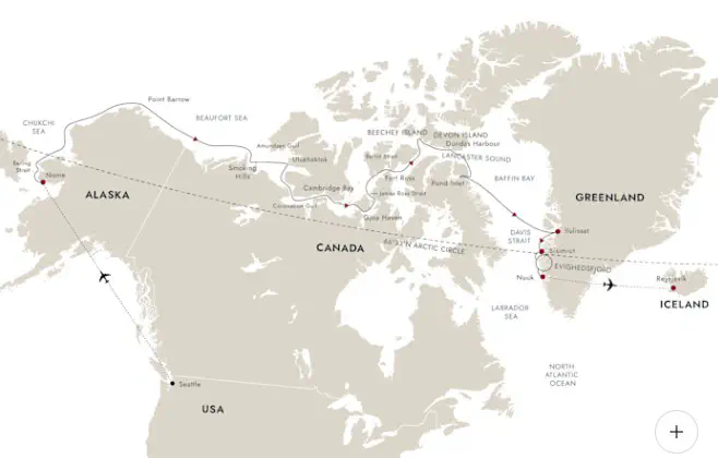 Croisière passage du Nord-Ouest 2026 HX Expeditions