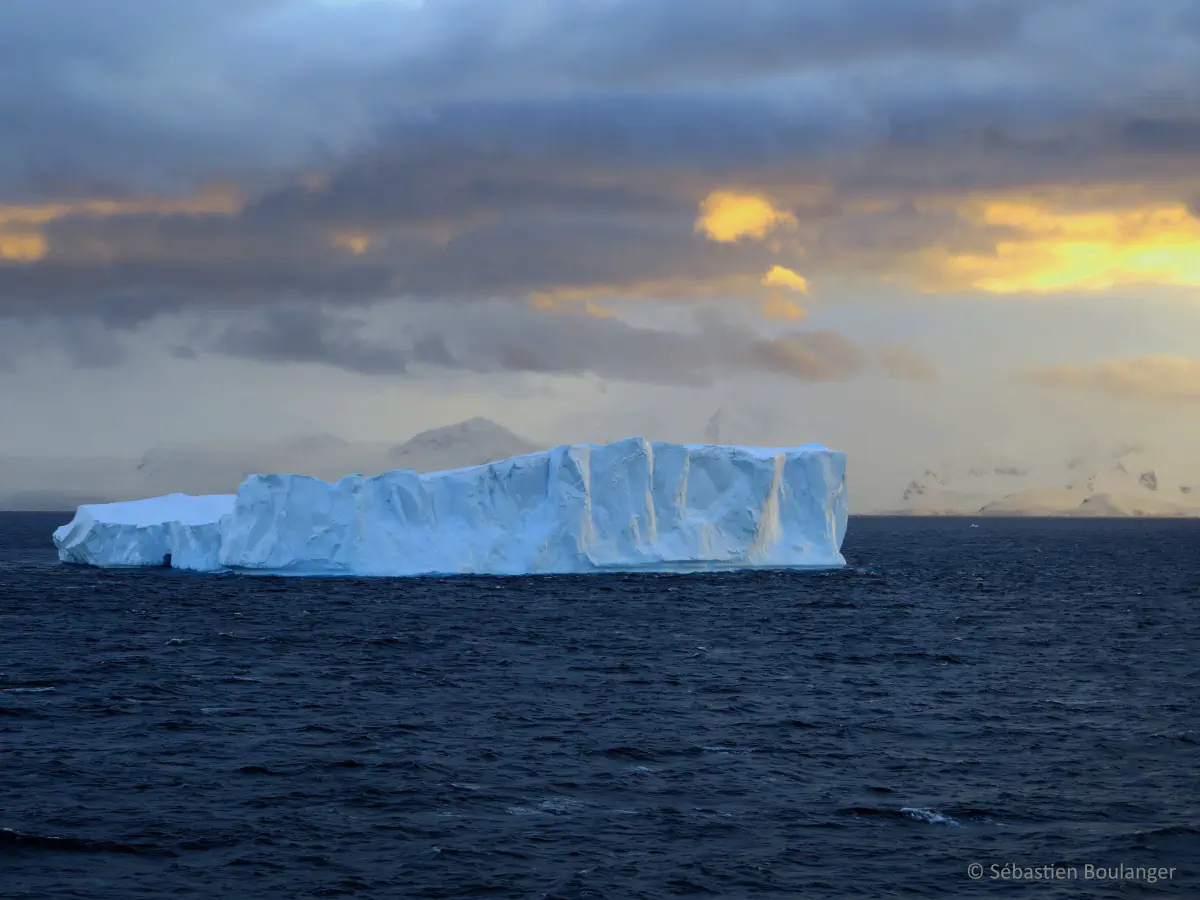 Iceberg en Antarctique, © Sébastien Boulanger