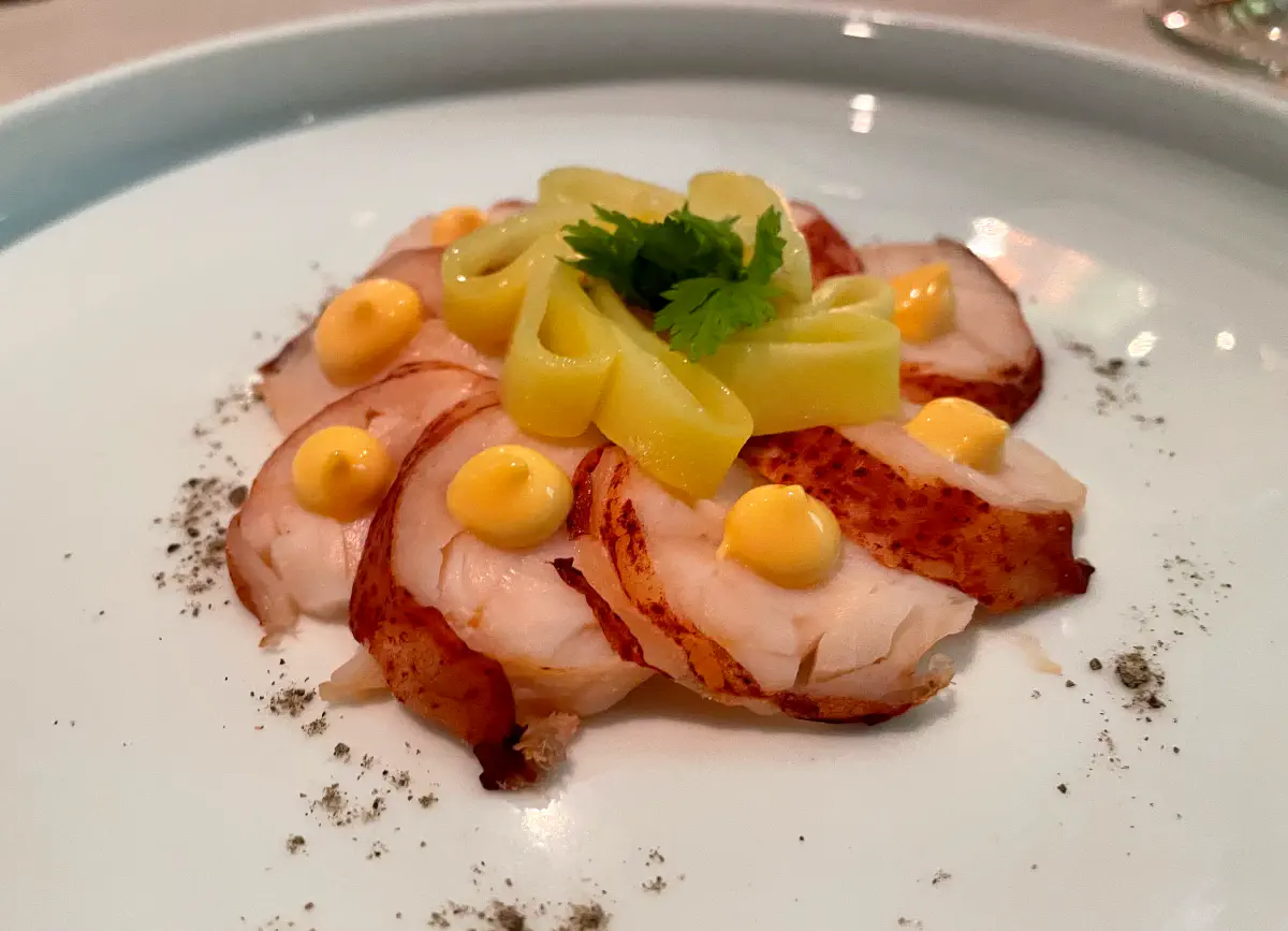 Salade de Homard - Croisiere de luxe - Silversea, Salade de Homard - Croisiere de luxe - Silversea,