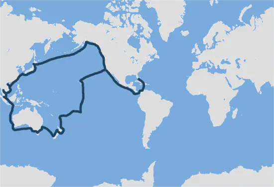 Croisière autour du monde Princess de 2026