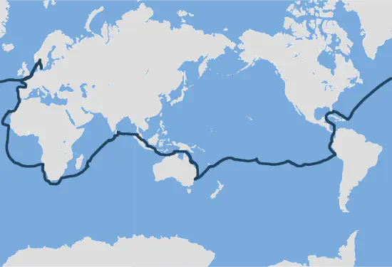 Croisière autour du monde 2027 de Holland America