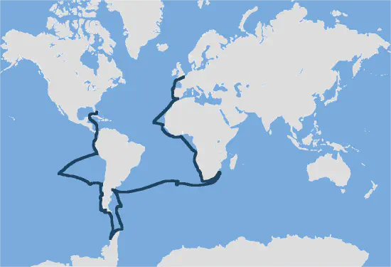Croisière tour du monde Seabourn de 2028
