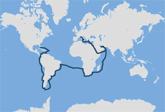 Croisière autour du monde 2028 de Silversea